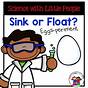 Floating Egg Experiment Worksheets