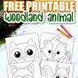 Printable Woodland Coloring Pages