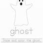Ghost Worksheets