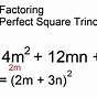 Factoring Trinomial Squares Worksheet