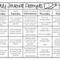 Journal Prompts For Third Graders
