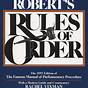 Robert's Rules Of Order 12th Edition Pdf Free Download