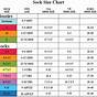 Youth Sock Size Chart