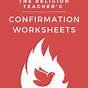 Free Printable Confirmation Worksheets