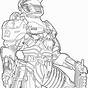 Halo Printable Coloring Pages