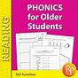 Phonics Worksheets For Older Students