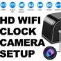 Hd Wifi Clock Camera Manual