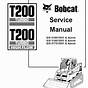 Bobcat T200 Service Manual