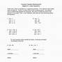 Function Notation Worksheet