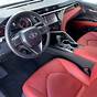Xse Toyota Camry Red Interior