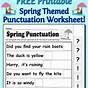 Free Punctuation Worksheets With Answers