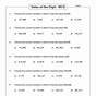 Place Value Worksheets Thousands