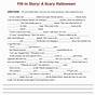 Fill In The Blanks Story Worksheets