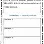 Free Printable Biography Graphic Organizer