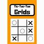 Printable Tic Tac Toe Grid