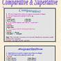 Worksheet Comparative And Superlative