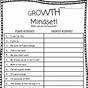Growth Mindset Worksheet