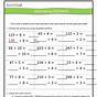 Estimating Products And Quotients Worksheet