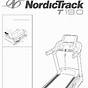 Nordictrack Solaris Treadmill Manual