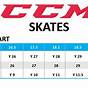 Women's Hockey Skate Size Chart