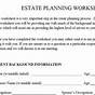 Estate Organizer Worksheet