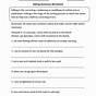 Edit Sentences Worksheet