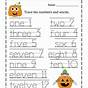 Tracing Numbers Printable Worksheets