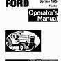 New Holland Tractors Service Manual