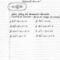 Factoring Polynomials Practice Worksheet