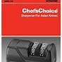 Chef's Choice Professional 130 Manual