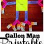 Printable Gallon Man