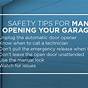 Garage Door Manual Open