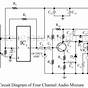 12 Channel Audio Mixer Circuit Diagram