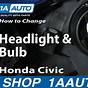 2009 Honda Civic Light Bulb Size