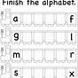 English Alphabet Printable Sheets For Kids