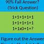 Trick Math Questions Riddles