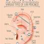 Different Ear Piercings Chart