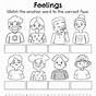Feelings Check In Worksheets