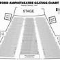 Ford Theatre Seating Chart