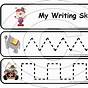 Pre Writing Skills Worksheet