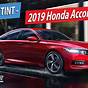 2019 Honda Accord Tinted Windows