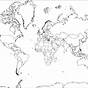 Printable World Outline Map