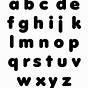 Printable Letters A-z