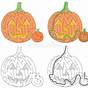 Jack O Lantern Maze Worksheet Printable