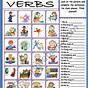 English Verbs Worksheets