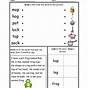 First Grade Language Worksheet