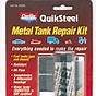Quiksteel Plastic Tank Repair Kit Uk