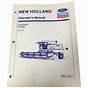 New Holland Operators Manual Online