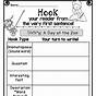 Writing A Hook Practice Worksheet