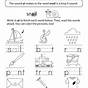 Long Vowel Kindergarten Worksheet